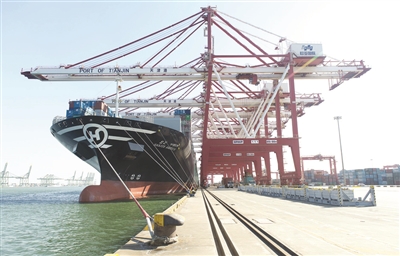 推动码头自动化改造 “智慧港口”驱动天津港升级